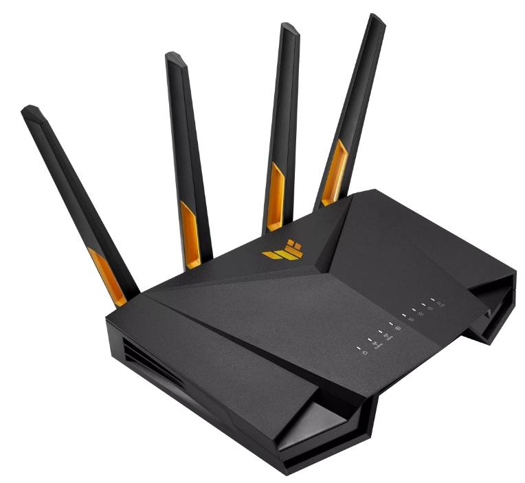 ASUS TUF-AX4200 draadloze router Gigabit Ethernet Dual-band (2.4 GHz / 5 GHz) Zwart