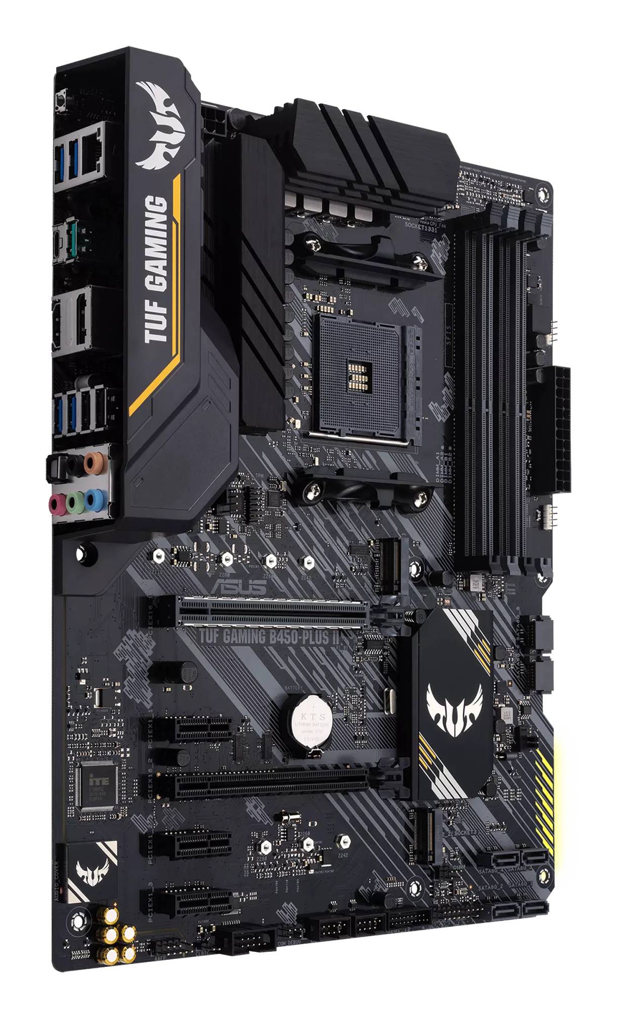 ASUS TUF GAMING B450-PLUS II AMD B450 Socket AM4 ATX