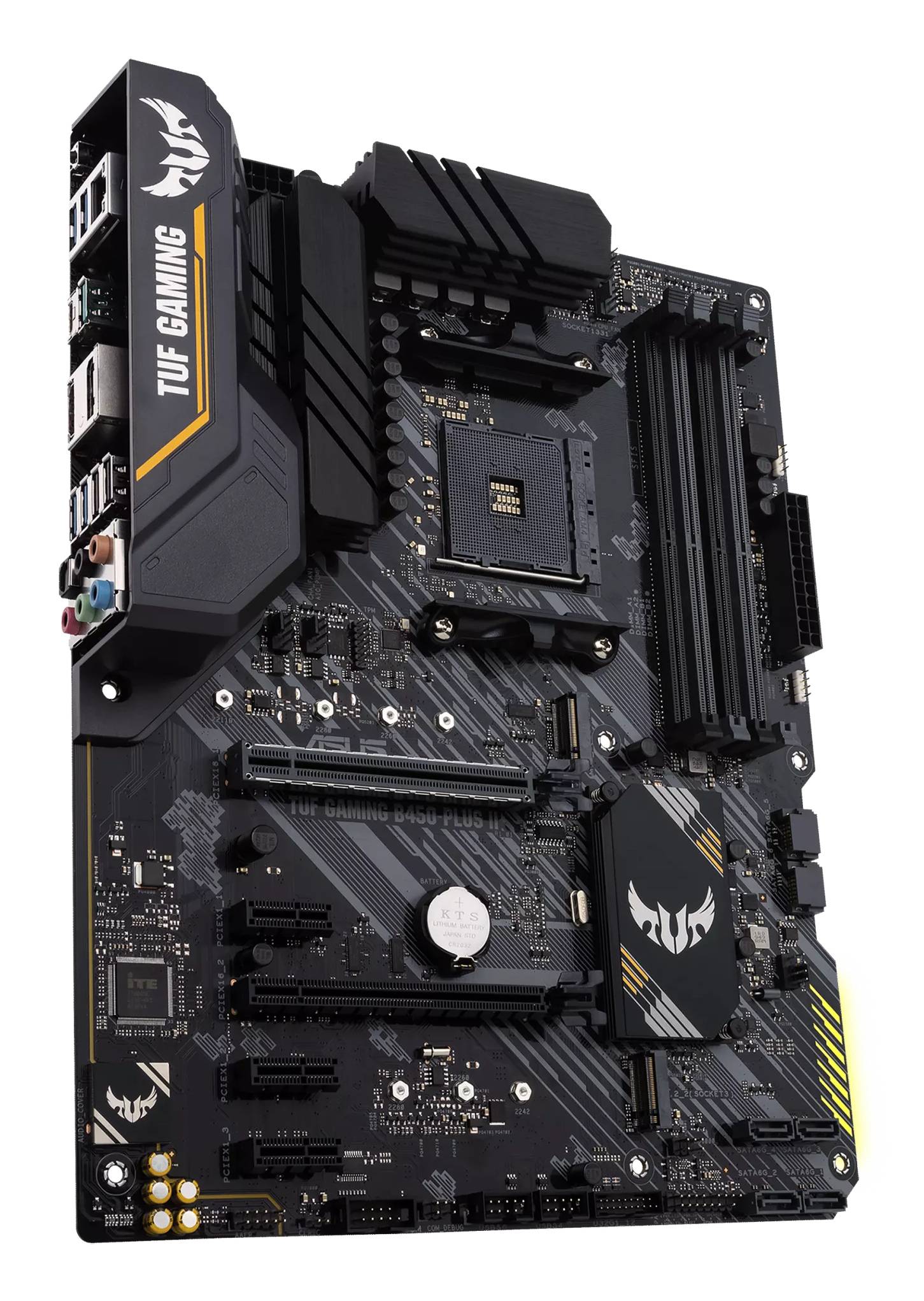 ASUS TUF GAMING B450-PLUS II AMD B450 Socket AM4 ATX