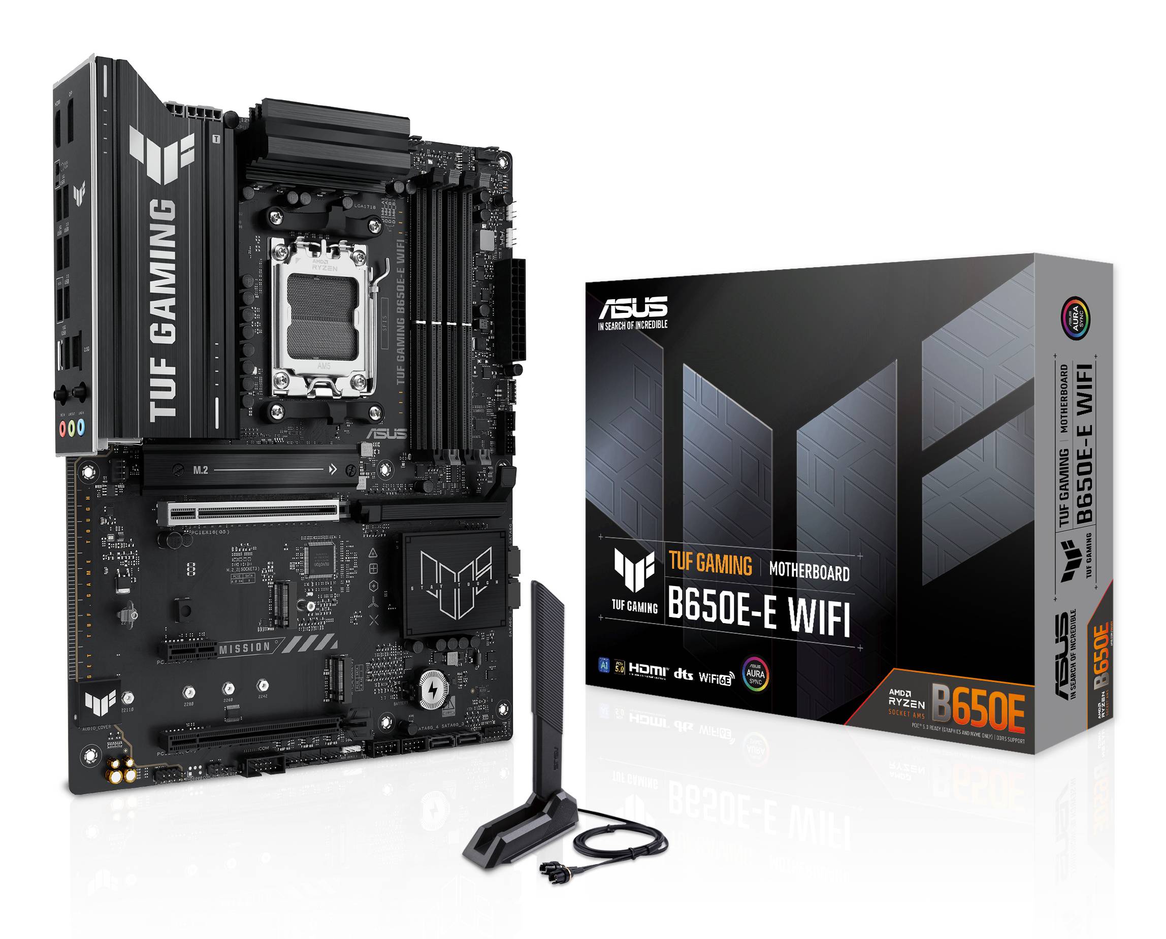 ASUS TUF GAMING B650E-E WIFI AMD B650 Socket AM5 ATX