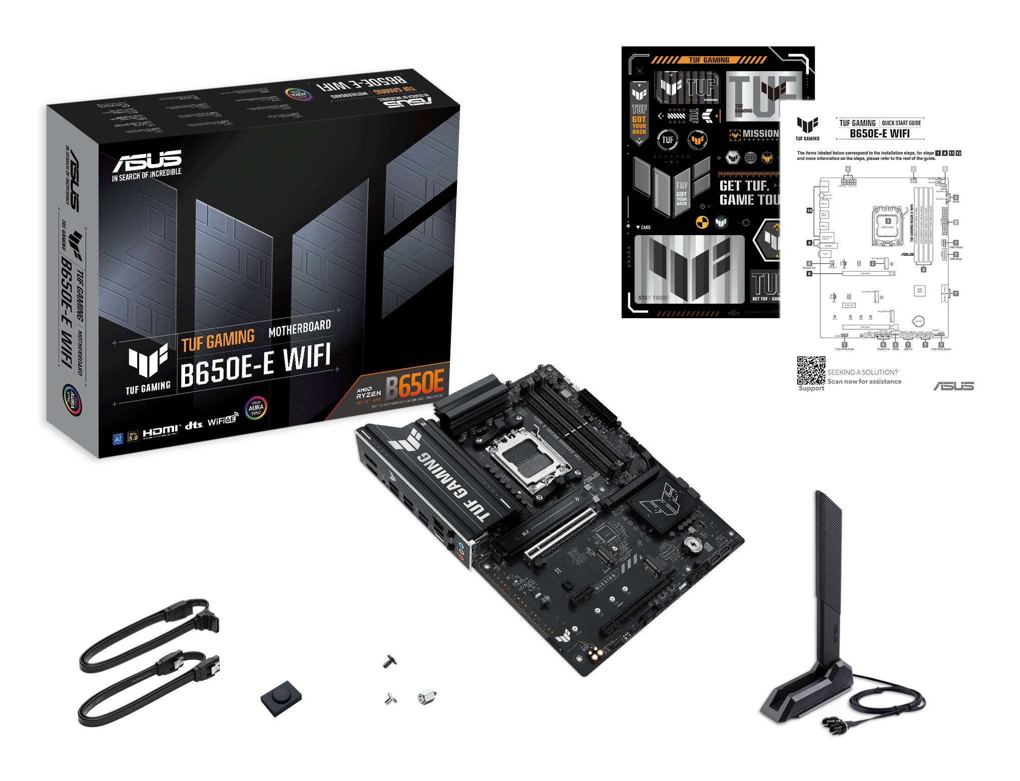 ASUS TUF GAMING B650E-E WIFI AMD B650 Socket AM5 ATX