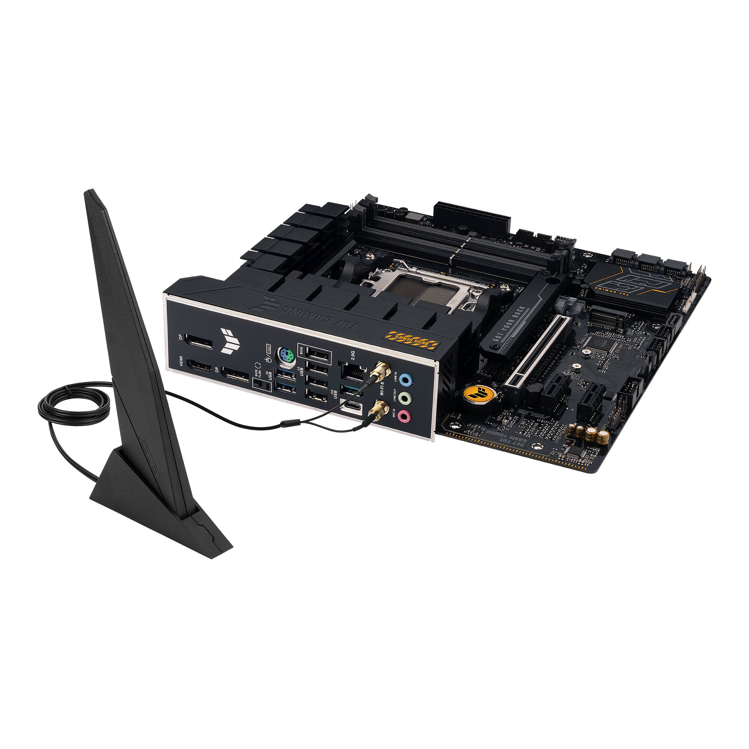 ASUS TUF GAMING B650M-E WIFI AMD B650 Socket AM5 micro ATX