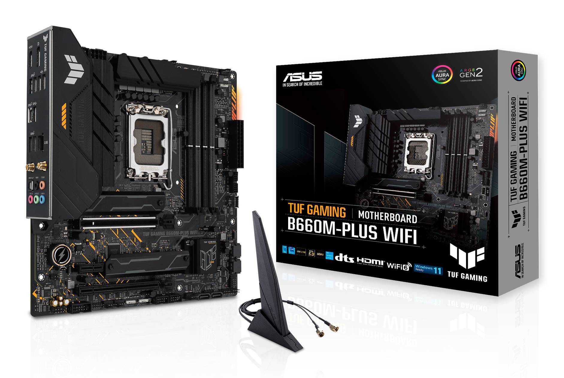 ASUS TUF GAMING B660M-PLUS WIFI Intel B660 LGA 1700 micro ATX