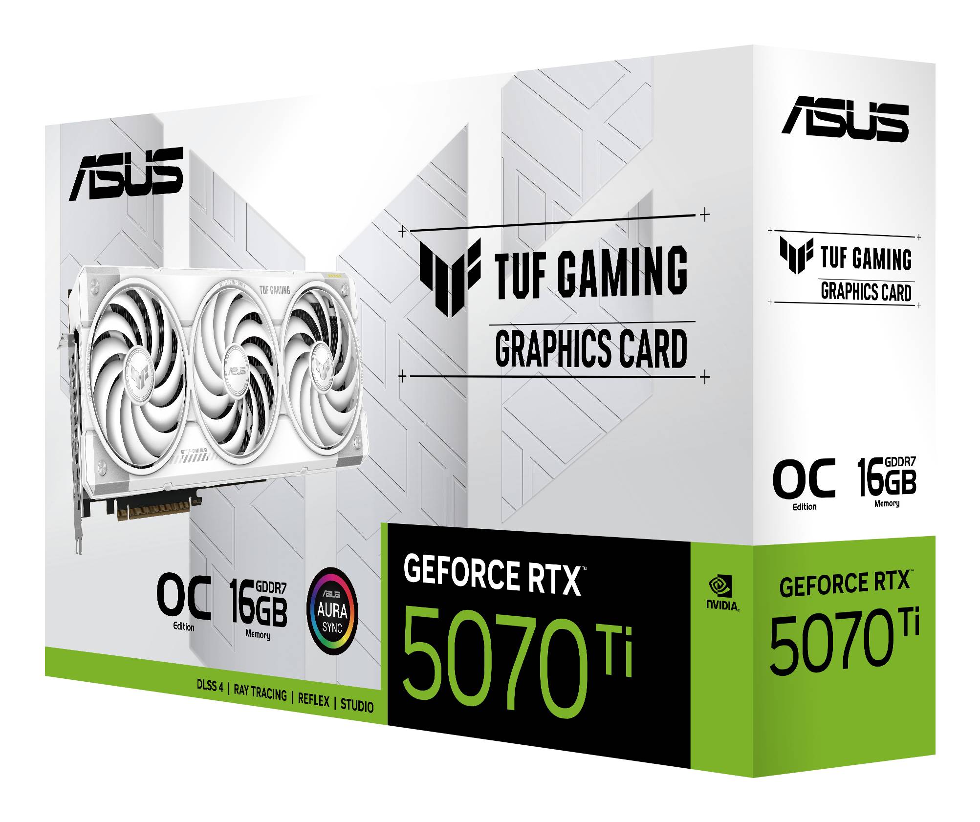 ASUS TUF Gaming TUF-RTX5070TI-O16G-GAMING NVIDIA GeForce RTX 5070 Ti 16 GB GDDR7