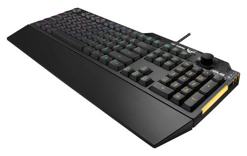 ASUS TUF GAMING K1 toetsenbord Gamen USB Zwart