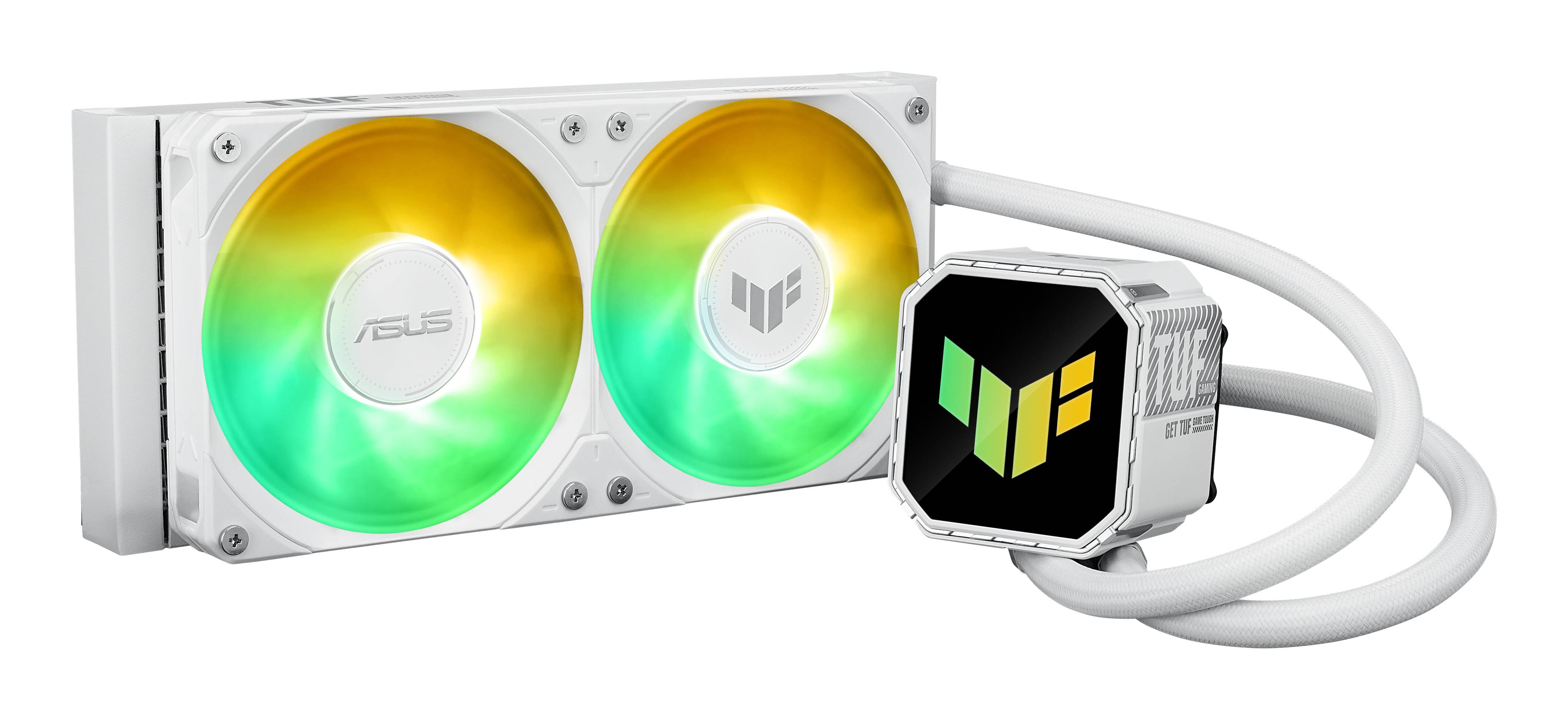 ASUS TUF GAMING LC III 240 ARGB WHT Processor Alles-in-één vloeistofkoeler 12 cm Wit