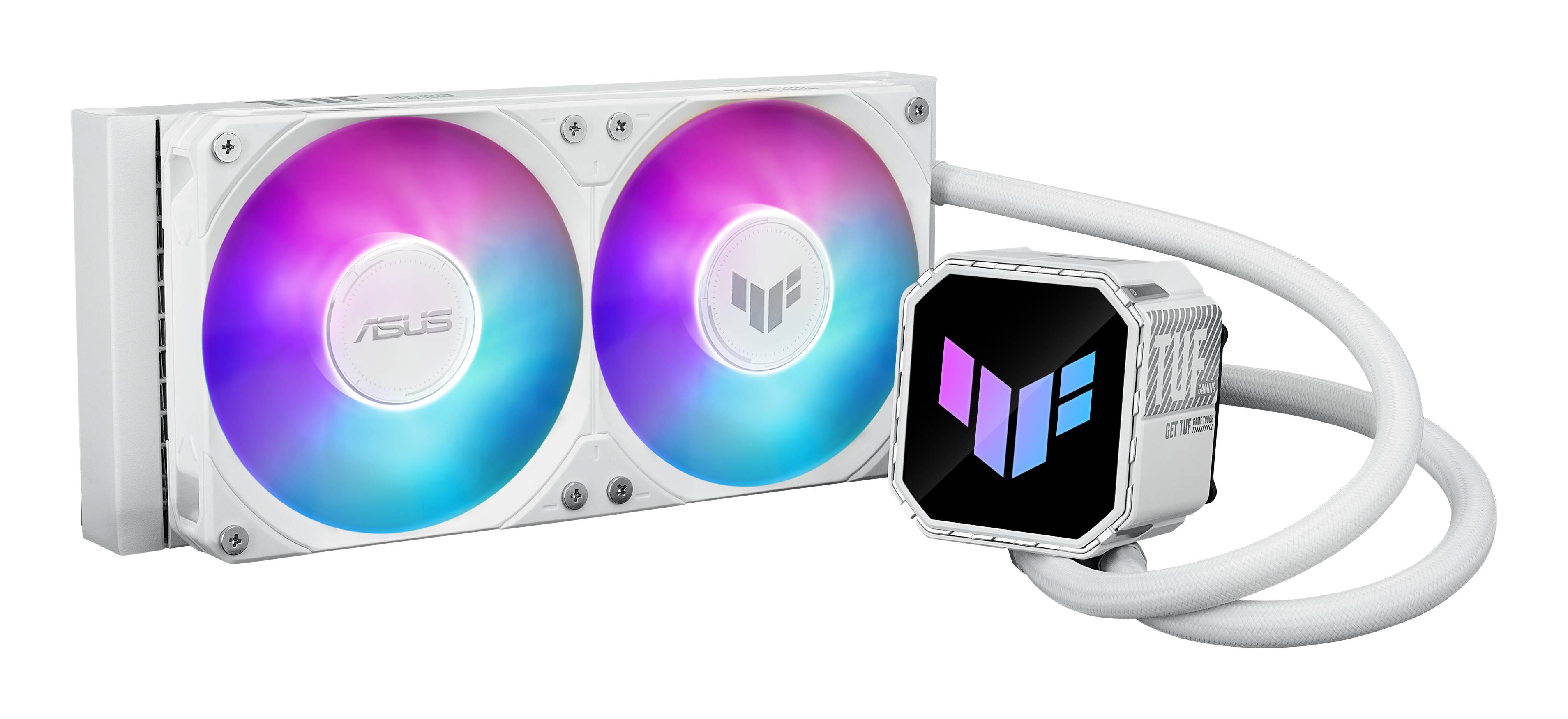 ASUS TUF GAMING LC III 240 ARGB WHT Processor Alles-in-één vloeistofkoeler 12 cm Wit