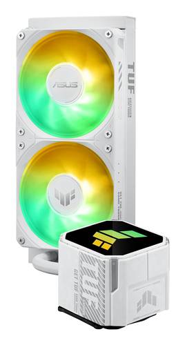 ASUS TUF GAMING LC III 240 ARGB WHT Processor Alles-in-één vloeistofkoeler 12 cm Wit