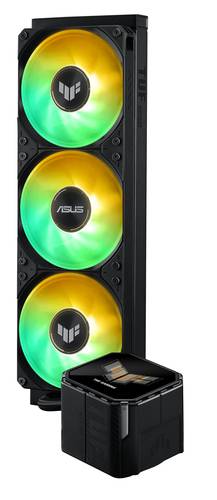 ASUS TUF Gaming LC III 360 ARGB LCD Processor Alles-in-één vloeistofkoeler 12 cm Zwart 1 stuk(s)