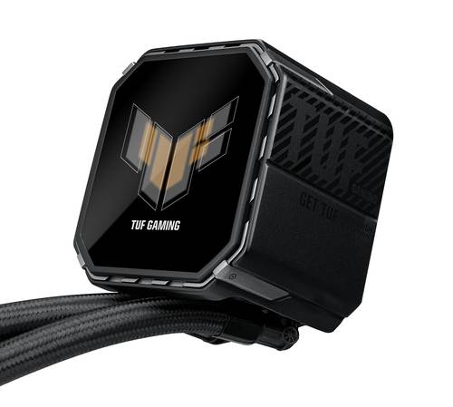 ASUS TUF Gaming LC III 360 ARGB LCD Processor Alles-in-één vloeistofkoeler 12 cm Zwart 1 stuk(s)