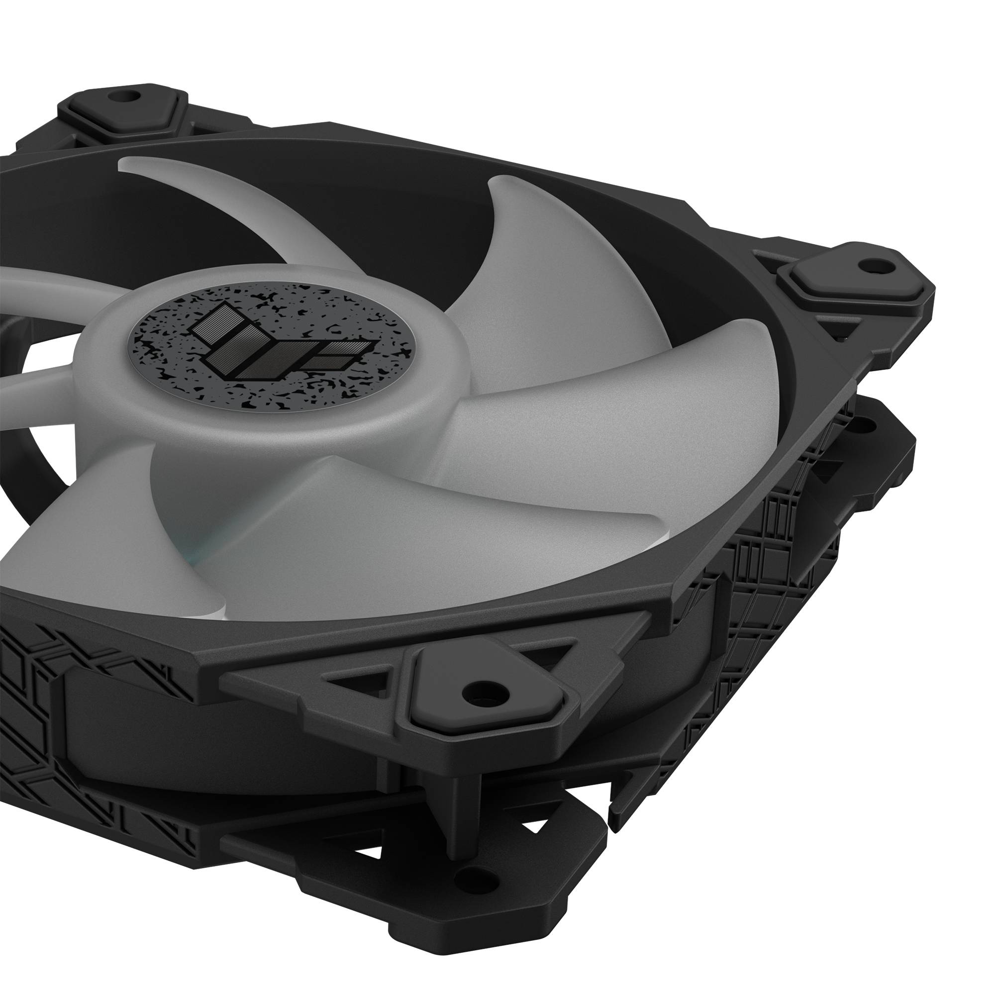 ASUS TUF Gaming TF120 ARGB Fan Computer behuizing Luchtkoeler 12 cm Zwart