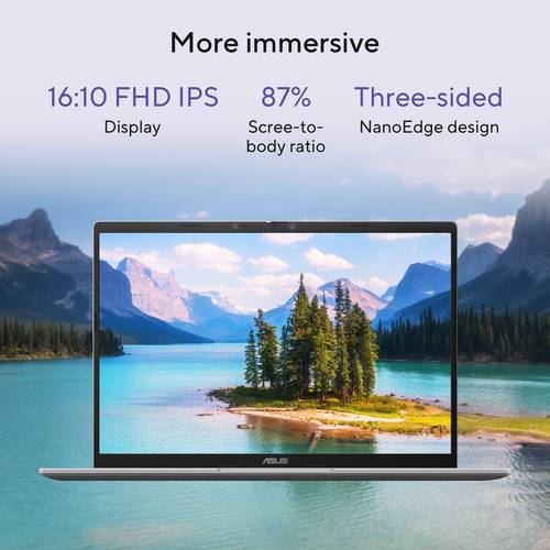 ASUS Vivobook 14 X1407QA-LY089W Copilot+ PC Snapdragon X1-26-100 Laptop 35,6 cm (14") WUXGA 16 GB LPDDR5x-SDRAM 512 GB SSD Wi-Fi 6E (802.11ax) Windows 11 Home Nederlands Zilver