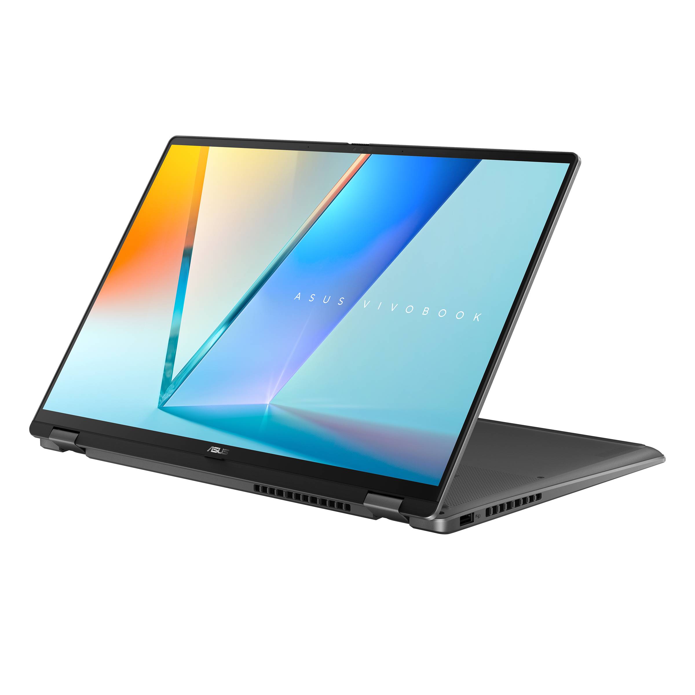 ASUS Vivobook 16 Flip TP3607SA-RJ022W Copilot+ PC Intel Core Ultra 7 258V Hybride (2-in-1) 40,6 cm (16") Touchscreen 3K 32 GB LPDDR5x-SDRAM 1 TB SSD Wi-Fi 7 (802.11be) Windows 11 Home Nederlands Zwart, Grijs
