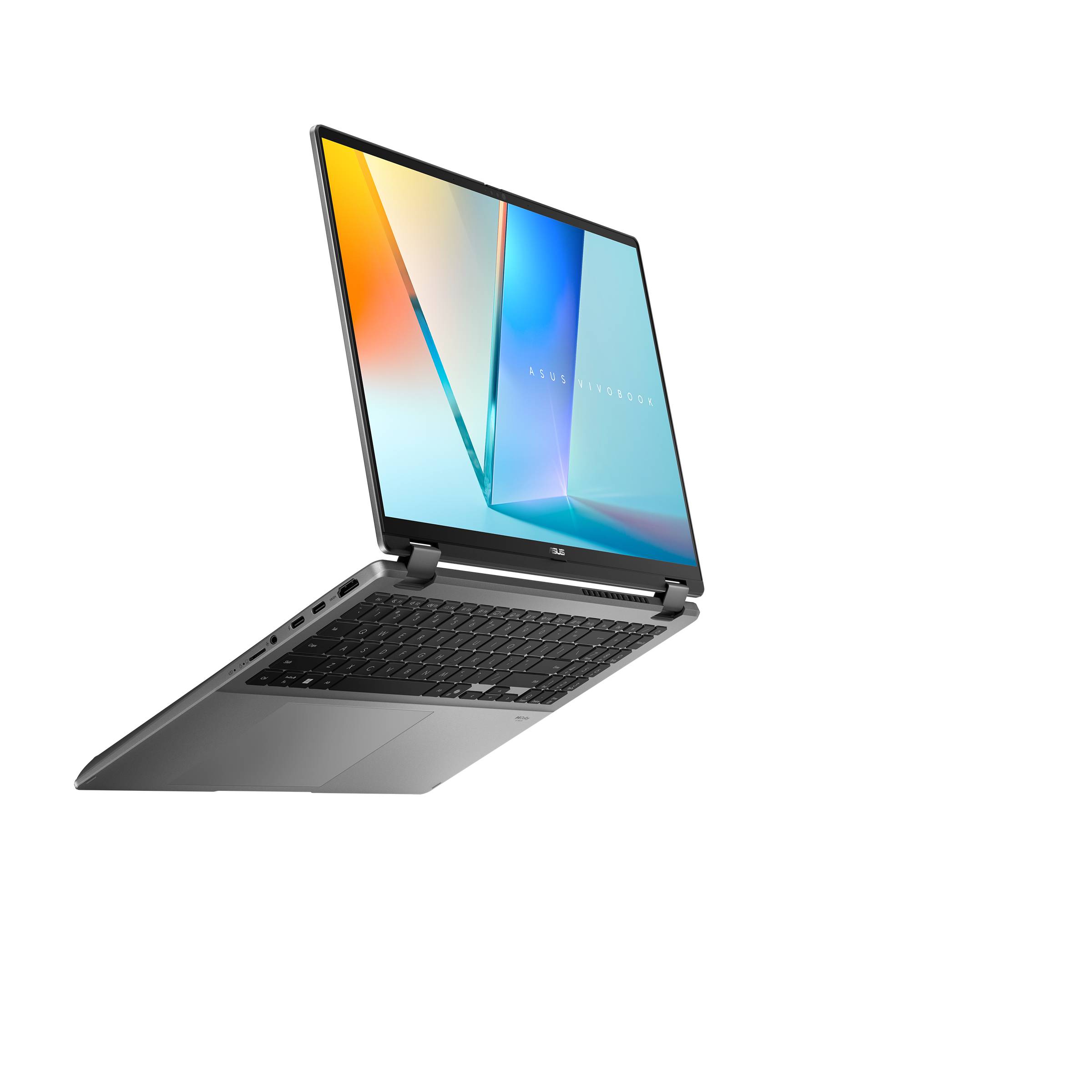 ASUS Vivobook 16 Flip TP3607SA-RJ022W Copilot+ PC Intel Core Ultra 7 258V Hybride (2-in-1) 40,6 cm (16") Touchscreen 3K 32 GB LPDDR5x-SDRAM 1 TB SSD Wi-Fi 7 (802.11be) Windows 11 Home Nederlands Zwart, Grijs