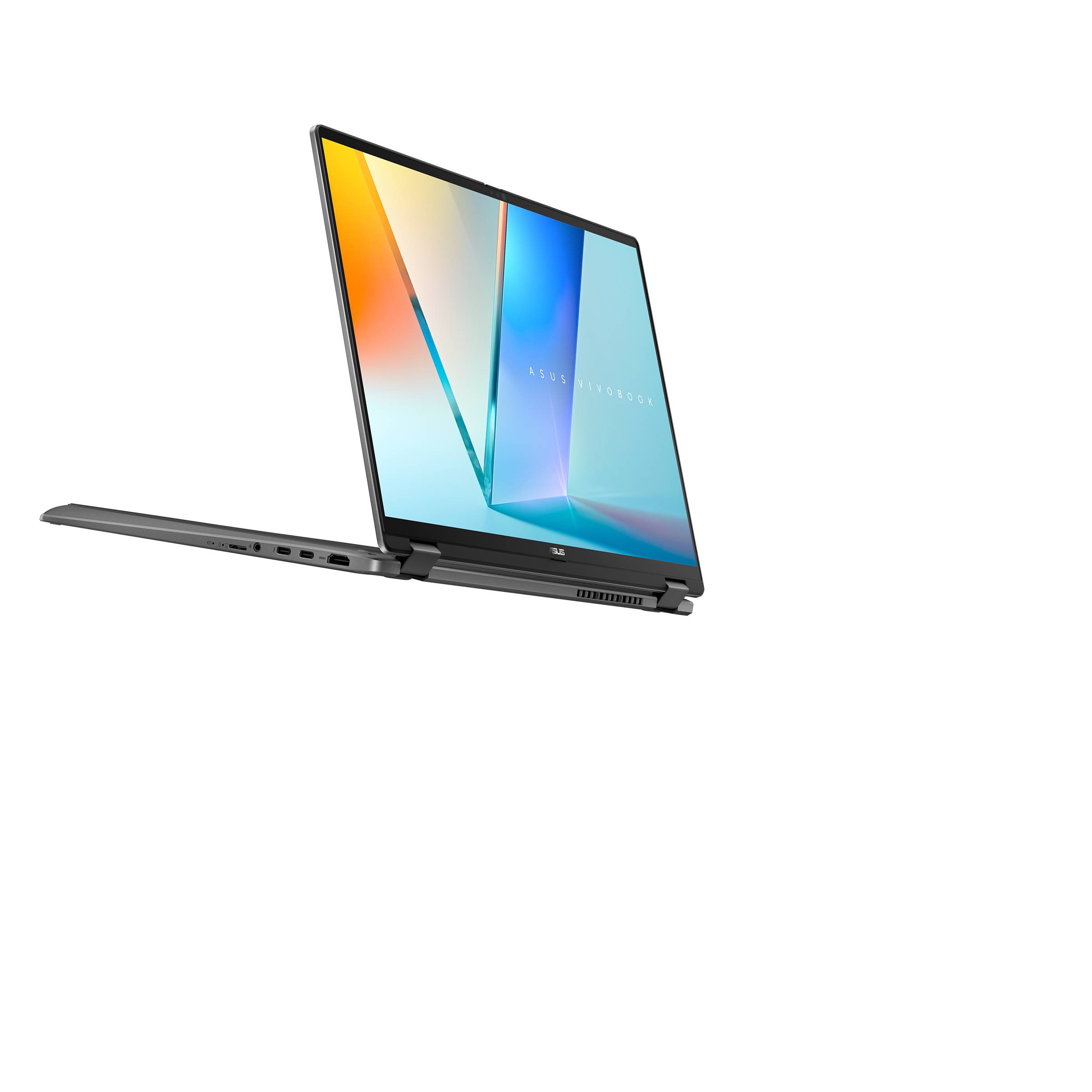 ASUS Vivobook 16 Flip TP3607SA-RJ022W Copilot+ PC Intel Core Ultra 7 258V Hybride (2-in-1) 40,6 cm (16") Touchscreen 3K 32 GB LPDDR5x-SDRAM 1 TB SSD Wi-Fi 7 (802.11be) Windows 11 Home Nederlands Zwart, Grijs