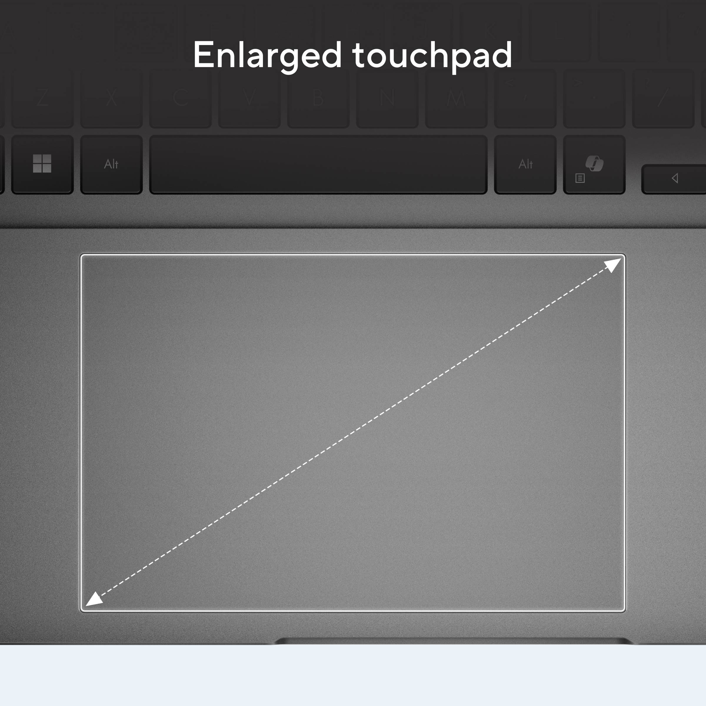 ASUS Vivobook 16 Flip TP3607SA-RJ022W Copilot+ PC Intel Core Ultra 7 258V Hybride (2-in-1) 40,6 cm (16") Touchscreen 3K 32 GB LPDDR5x-SDRAM 1 TB SSD Wi-Fi 7 (802.11be) Windows 11 Home Nederlands Zwart, Grijs