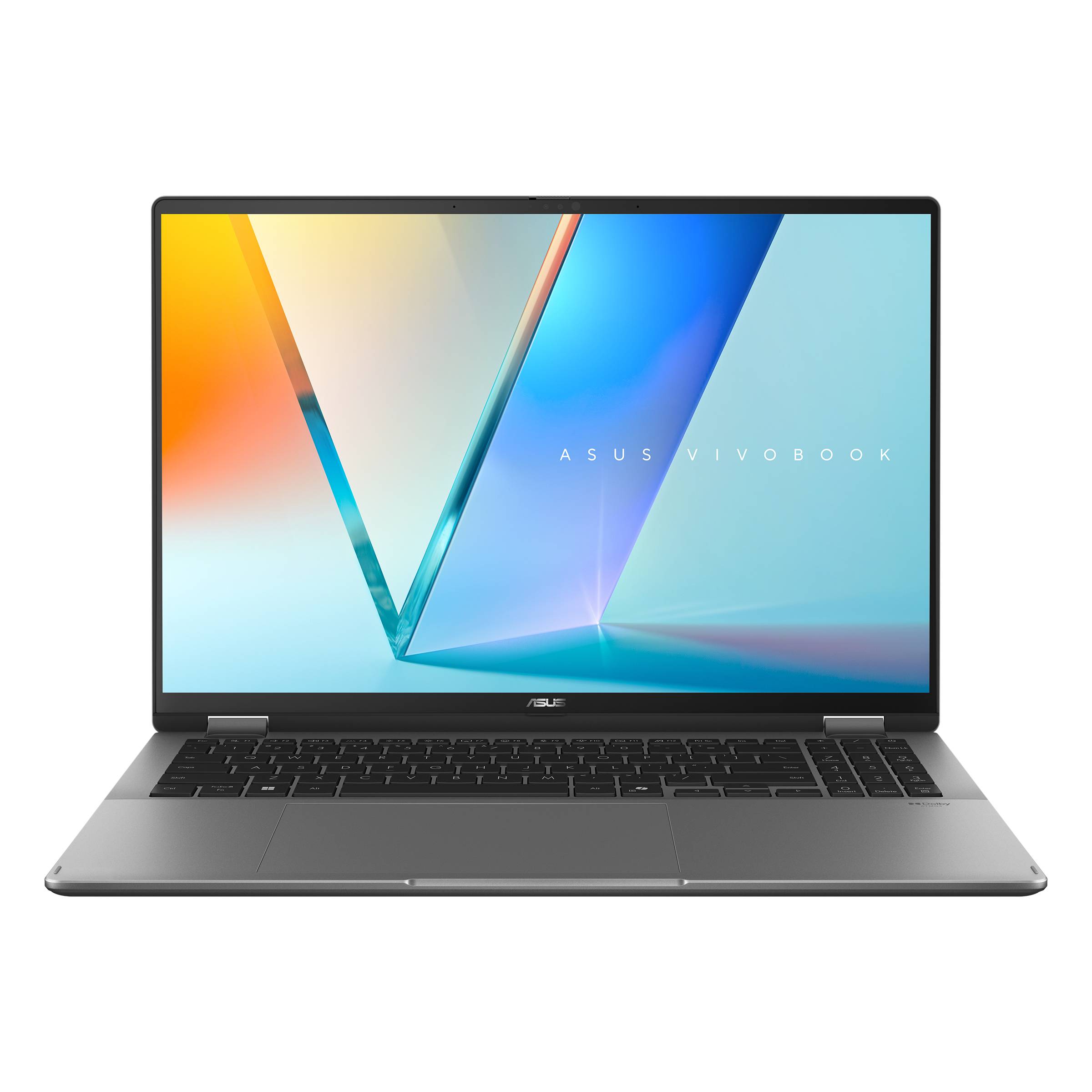 ASUS Vivobook 16 Flip TP3607SA-RJ022W Copilot+ PC Intel Core Ultra 7 258V Hybride (2-in-1) 40,6 cm (16") Touchscreen 3K 32 GB LPDDR5x-SDRAM 1 TB SSD Wi-Fi 7 (802.11be) Windows 11 Home Nederlands Zwart, Grijs