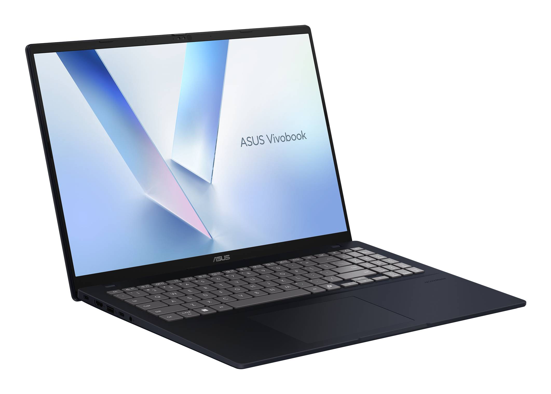 ASUS Vivobook 16 M1607KA-MB5NDW Copilot+ PC AMD Ryzen AI 5 330 Laptop 40,6 cm (16") WUXGA 16 GB DDR5-SDRAM 512 GB SSD Wi-Fi 6 (802.11ax) Windows 11 Home Nederlands Blauw, Zilver