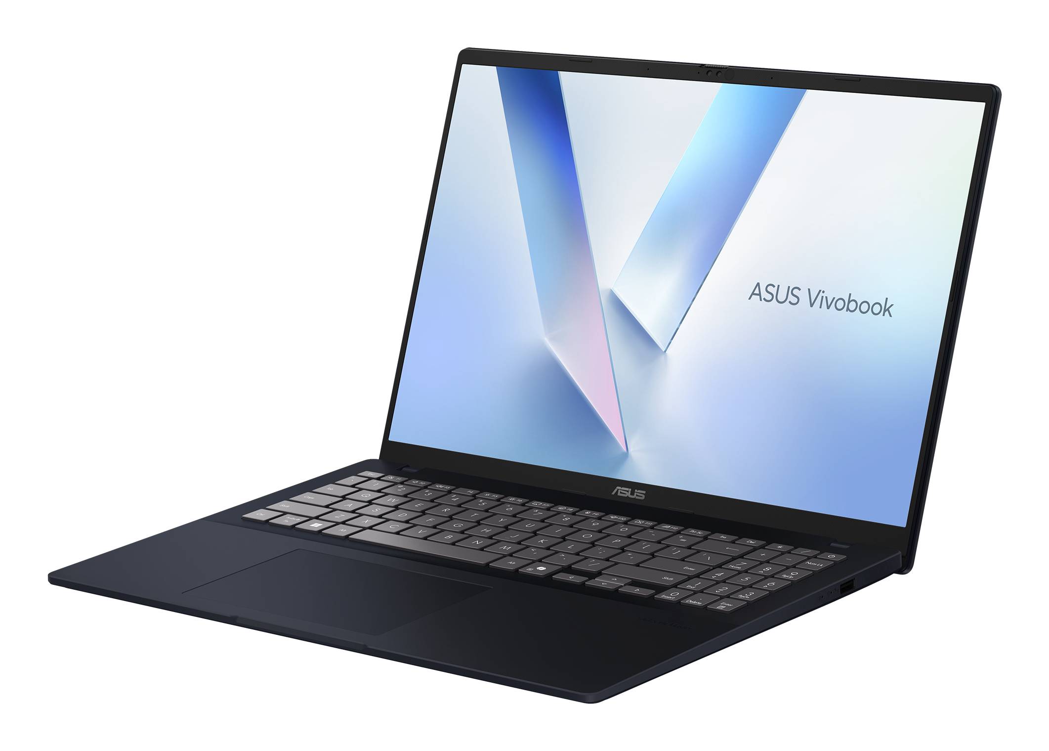 ASUS Vivobook 16 M1607KA-MB5NDW Copilot+ PC AMD Ryzen AI 5 330 Laptop 40,6 cm (16") WUXGA 16 GB DDR5-SDRAM 512 GB SSD Wi-Fi 6 (802.11ax) Windows 11 Home Nederlands Blauw, Zilver