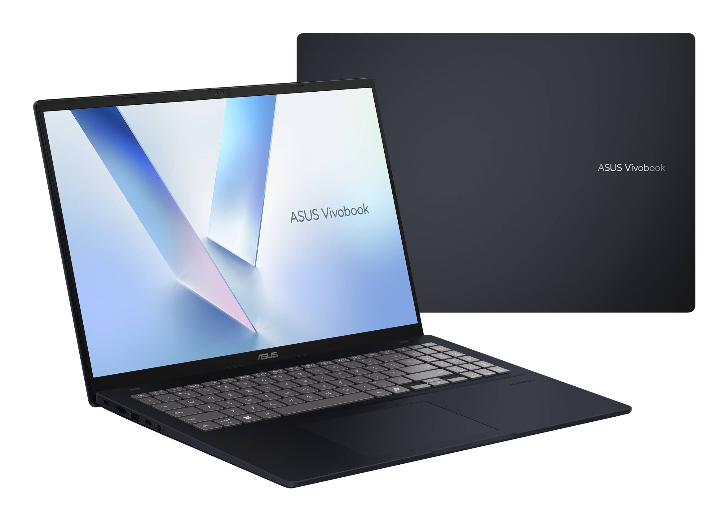 ASUS Vivobook 16 M1607KA-MB5NDW Copilot+ PC AMD Ryzen AI 5 330 Laptop 40,6 cm (16") WUXGA 16 GB DDR5-SDRAM 512 GB SSD Wi-Fi 6 (802.11ax) Windows 11 Home Nederlands Blauw, Zilver