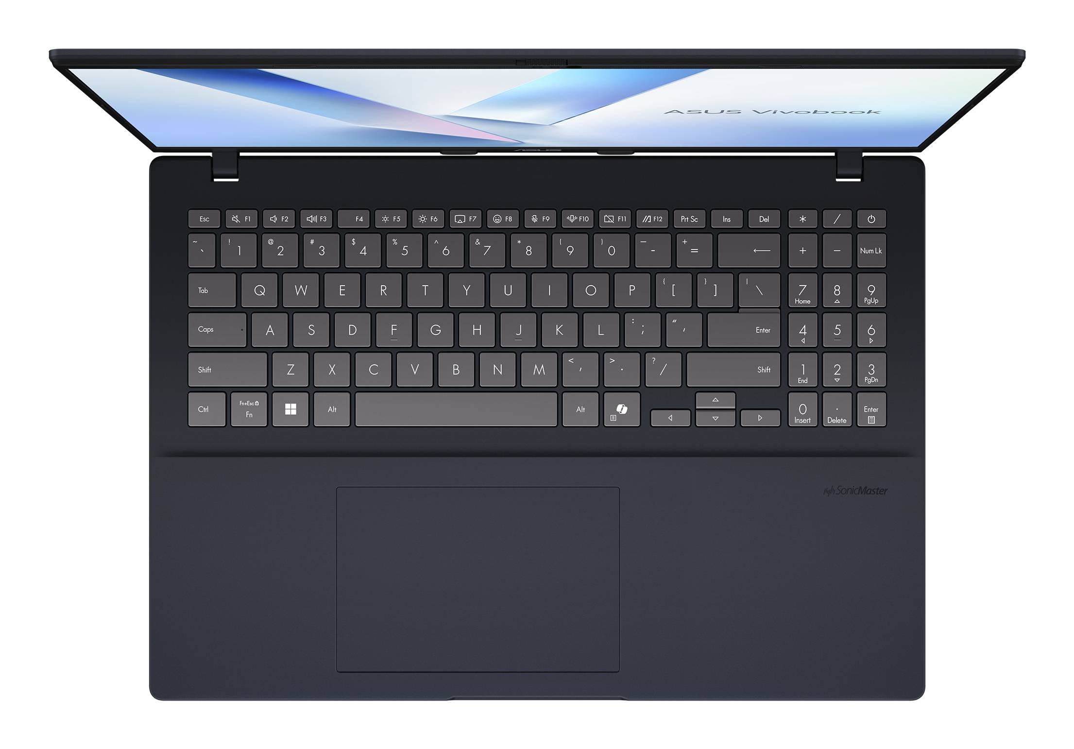 ASUS Vivobook 16 M1607KA-MB5NDW Copilot+ PC AMD Ryzen AI 5 330 Laptop 40,6 cm (16") WUXGA 16 GB DDR5-SDRAM 512 GB SSD Wi-Fi 6 (802.11ax) Windows 11 Home Nederlands Blauw, Zilver