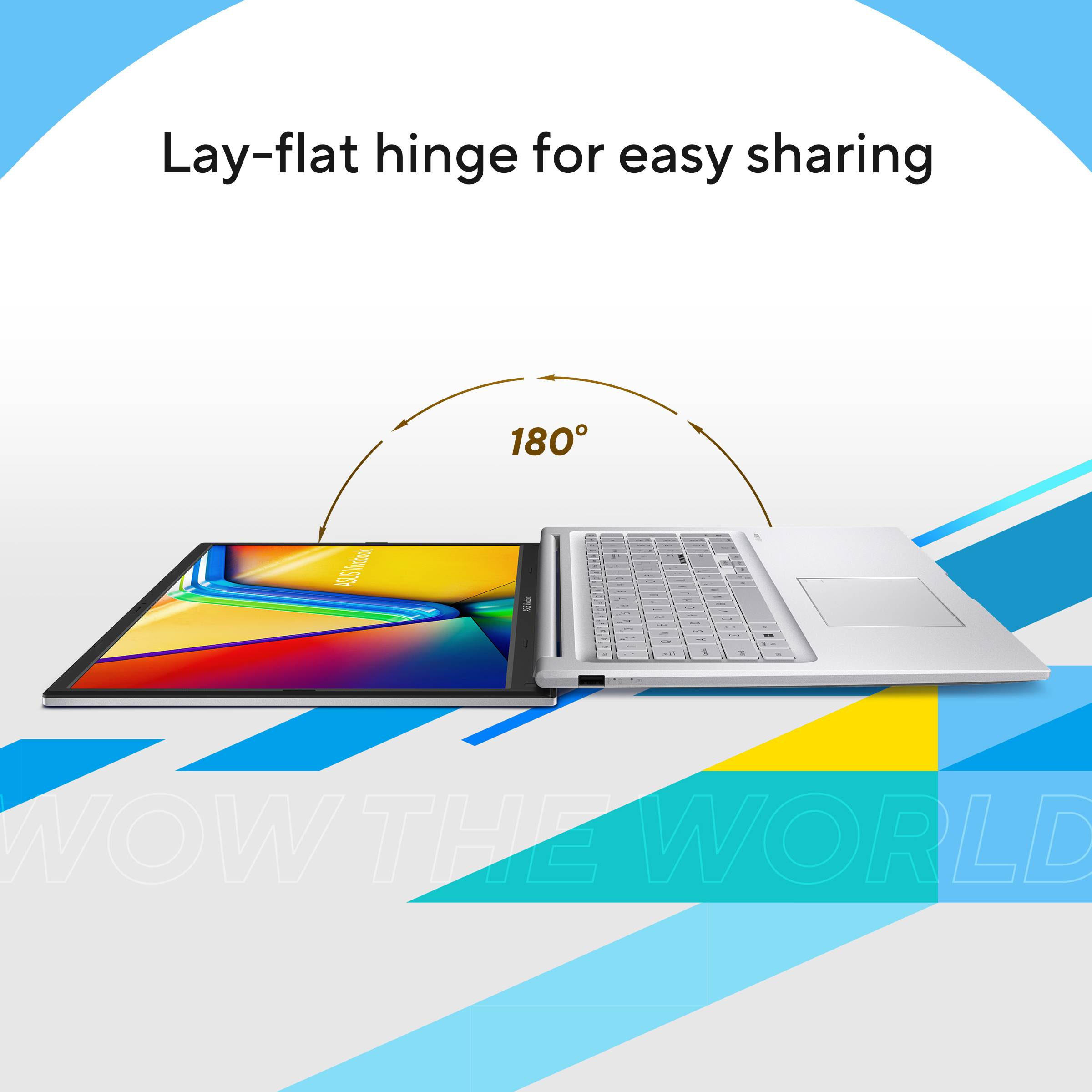 ASUS Vivobook 17 X1704VA-AU200W Intel® Core™ i3 i3-1315U Laptop 43,9 cm (17.3") Full HD 8 GB DDR4-SDRAM 512 GB SSD Wi-Fi 5 (802.11ac) Windows 11 Home Nederlands Blauw