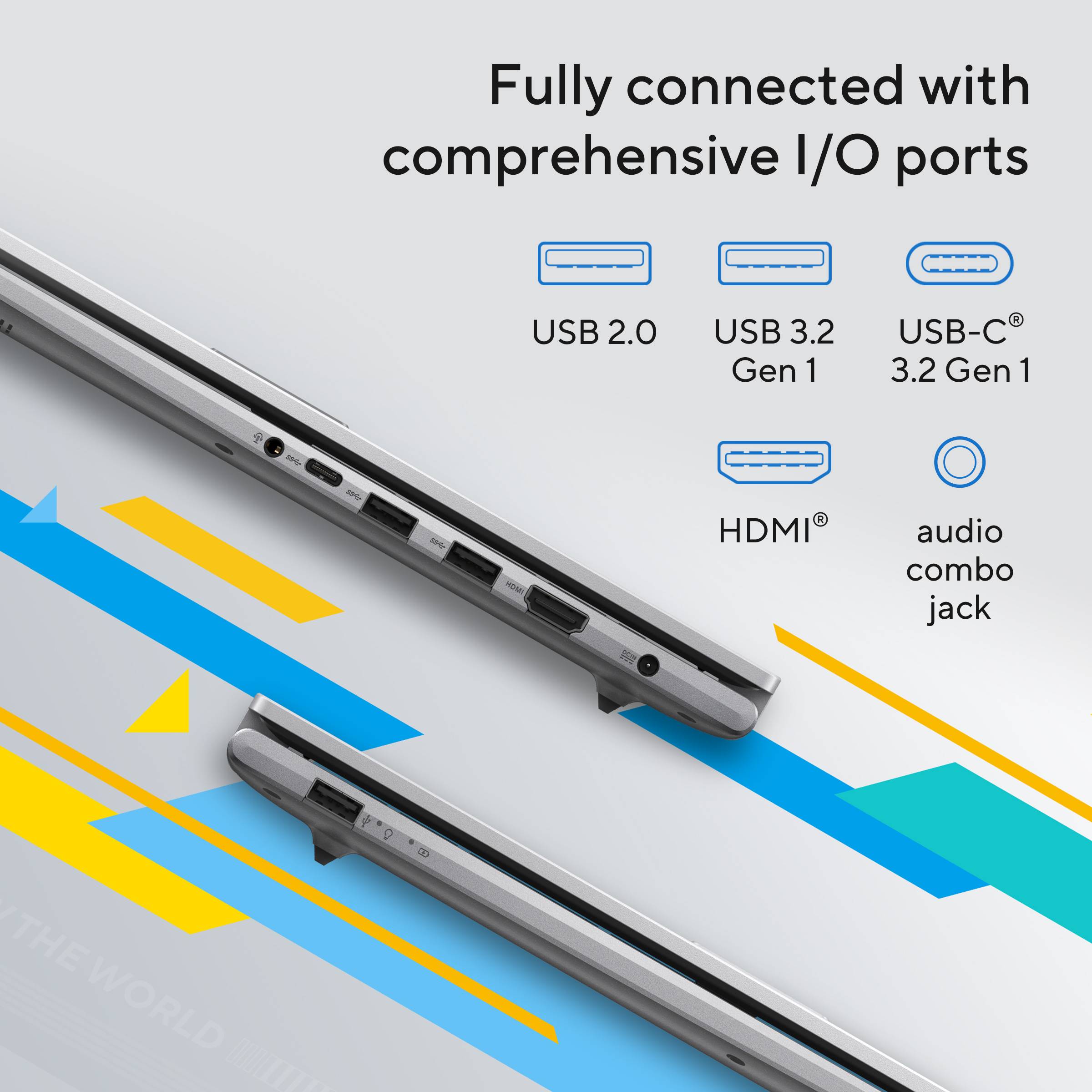 ASUS Vivobook 17 X1704VA-AU200W Intel® Core™ i3 i3-1315U Laptop 43,9 cm (17.3") Full HD 8 GB DDR4-SDRAM 512 GB SSD Wi-Fi 5 (802.11ac) Windows 11 Home Nederlands Blauw