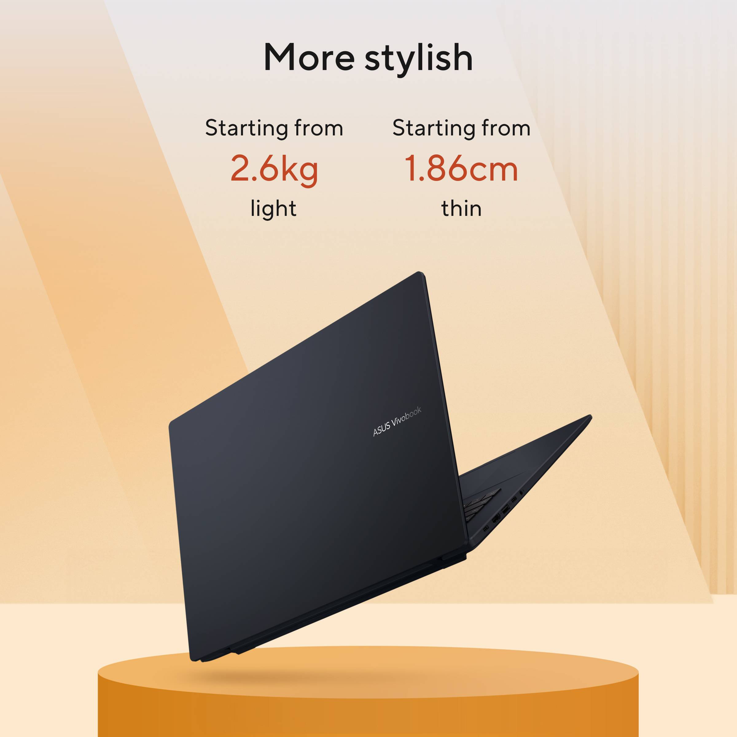 ASUS Vivobook 18 M1807GA-S8NADW Copilot+ PC AMD Ryzen AI 7 445 Laptop 45,7 cm (18") WUXGA 32 GB DDR5-SDRAM 1 TB SSD Wi-Fi 6 (802.11ax) Windows 11 Home Nederlands Blauw