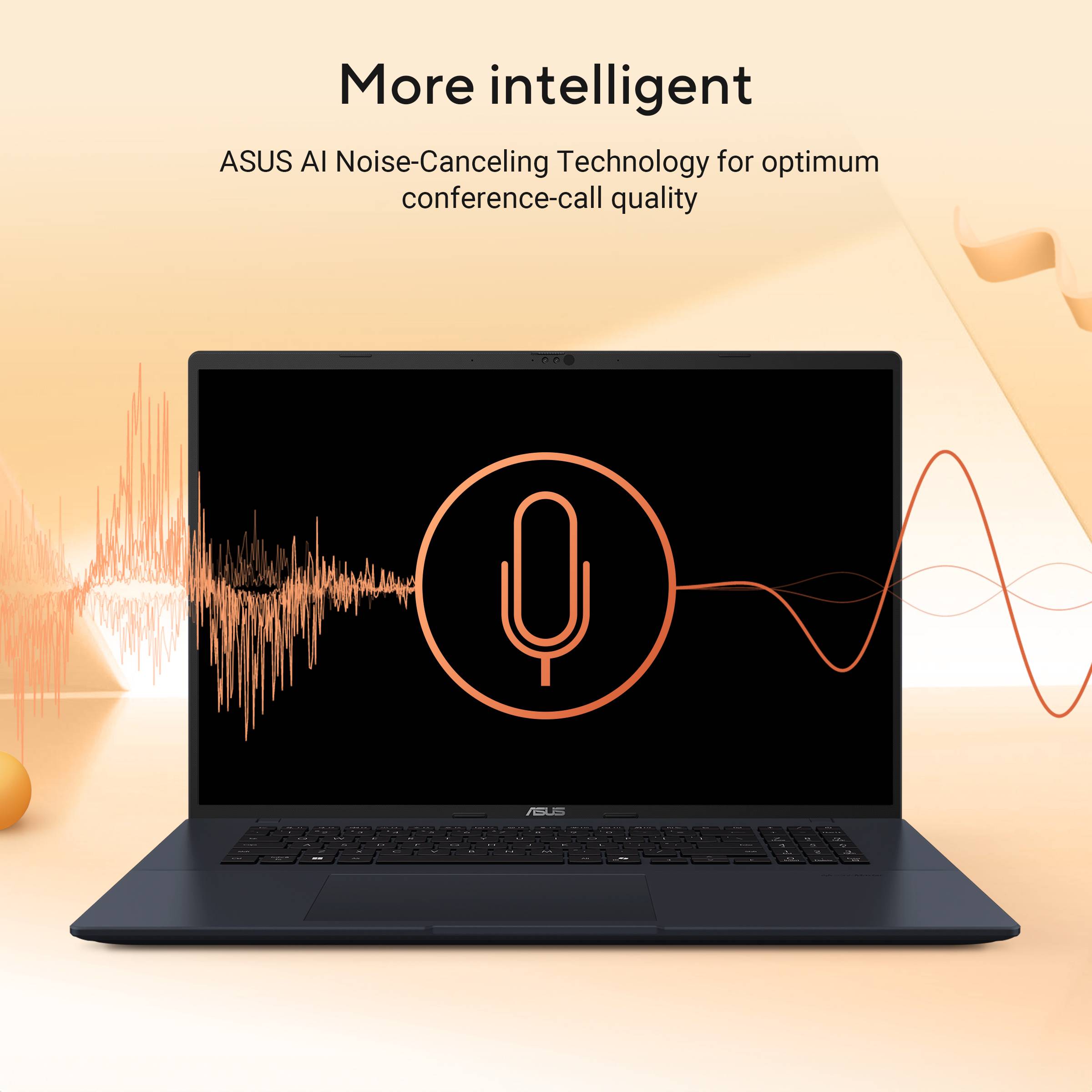 ASUS Vivobook 18 M1807GA-S8NADW Copilot+ PC AMD Ryzen AI 7 445 Laptop 45,7 cm (18") WUXGA 32 GB DDR5-SDRAM 1 TB SSD Wi-Fi 6 (802.11ax) Windows 11 Home Nederlands Blauw