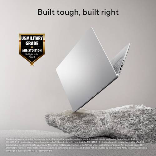 ASUS Vivobook S14 M3407GA-SF5NDW Copilot+ PC AMD Ryzen AI 7 445 Laptop 35,6 cm (14") WUXGA 32 GB DDR5-SDRAM 512 GB SSD Wi-Fi 6 (802.11ax) Windows 11 Home Nederlands Grijs