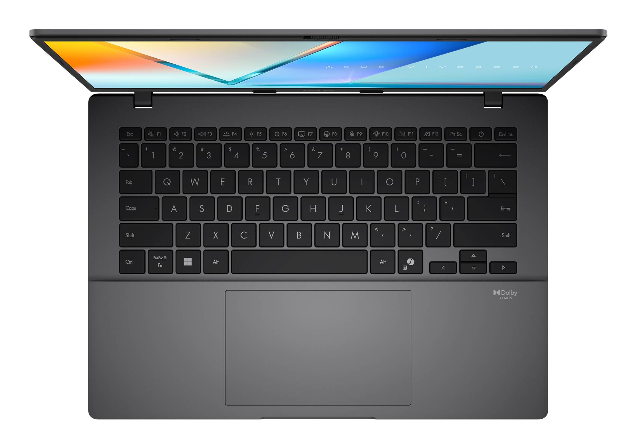 ASUS Vivobook S14 M3407GA-SF5NDW Copilot+ PC AMD Ryzen AI 7 445 Laptop 35,6 cm (14") WUXGA 32 GB DDR5-SDRAM 512 GB SSD Wi-Fi 6 (802.11ax) Windows 11 Home Nederlands Grijs