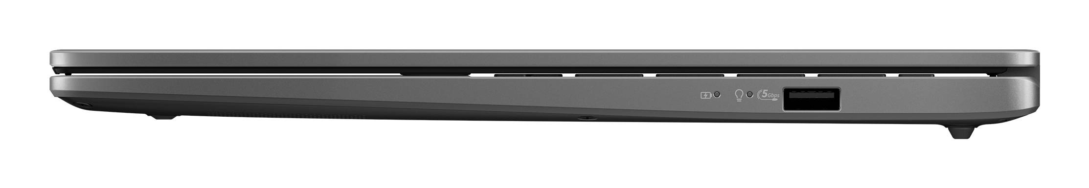 ASUS Vivobook S16 M3607GA-SH004W Copilot+ PC AMD Ryzen AI 7 445 Laptop 40,6 cm (16") WUXGA 32 GB DDR5-SDRAM 1 TB SSD Wi-Fi 6 (802.11ax) Windows 11 Home Nederlands Grijs
