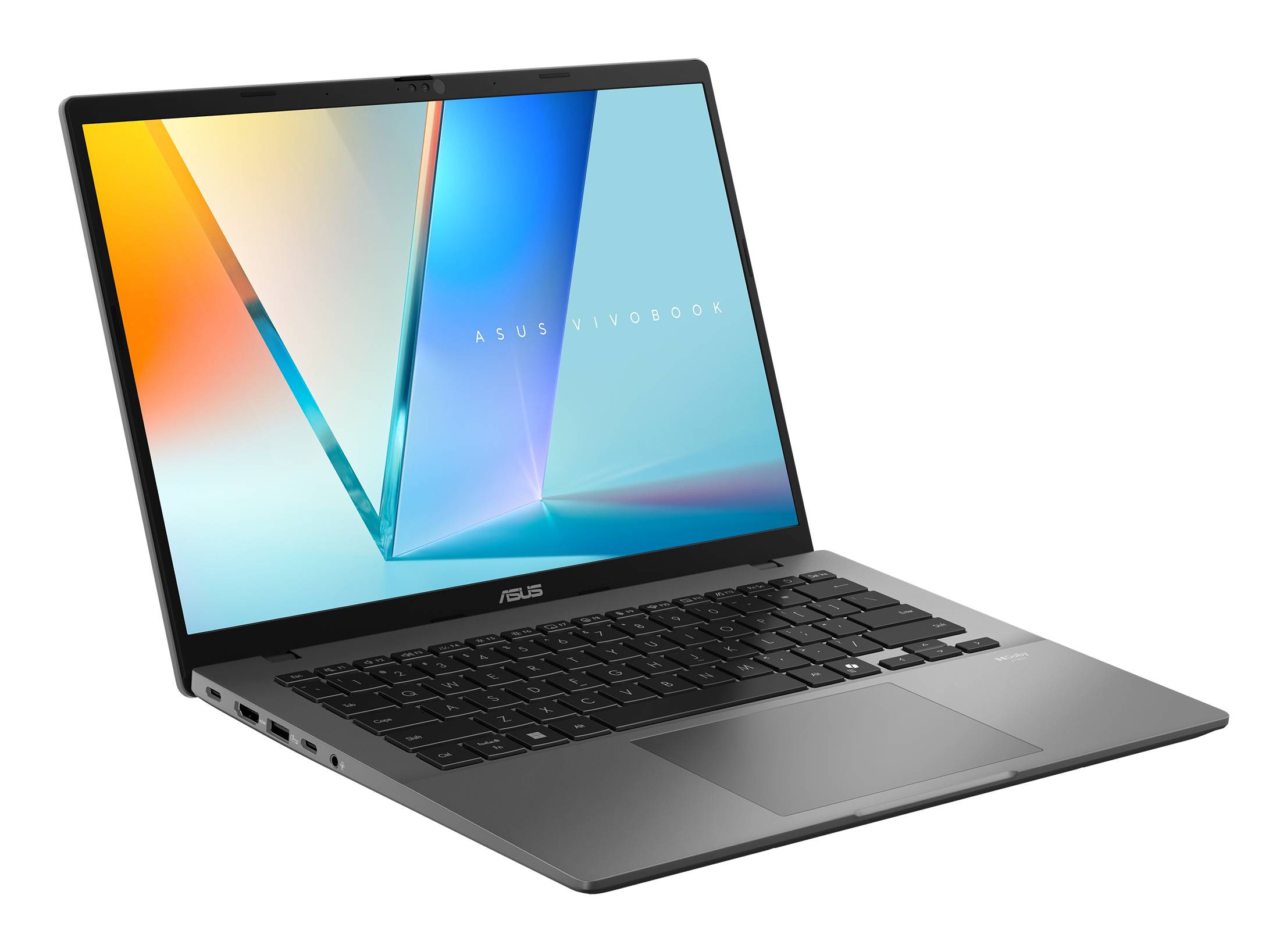 ASUS Vivobook S16 M3607GA-SH004W Copilot+ PC AMD Ryzen AI 7 445 Laptop 40,6 cm (16") WUXGA 32 GB DDR5-SDRAM 1 TB SSD Wi-Fi 6 (802.11ax) Windows 11 Home Nederlands Grijs