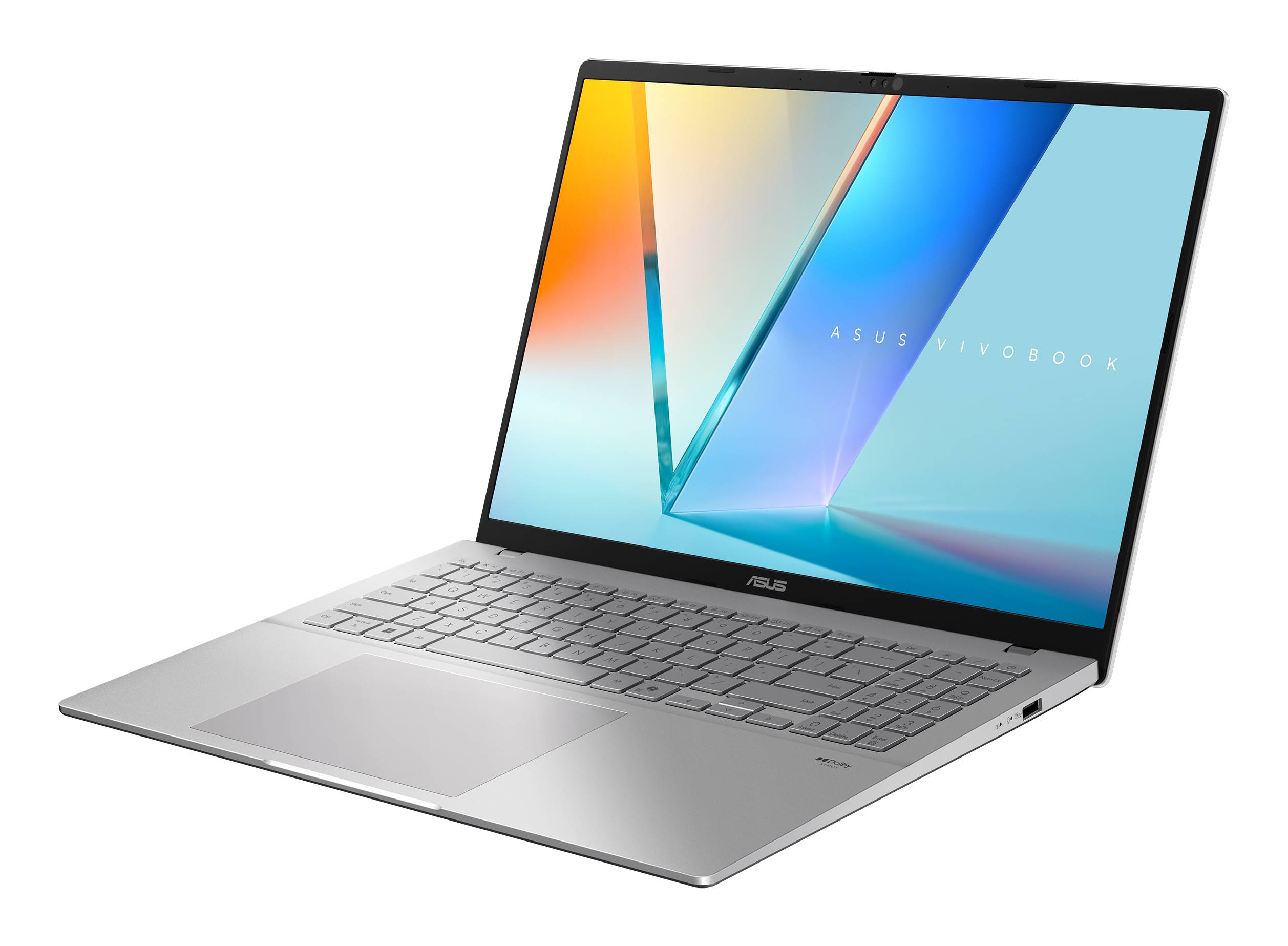 ASUS Vivobook S16 S3607VA-RP097W Intel Core 5 210H Laptop 40,6 cm (16") WUXGA 16 GB DDR5-SDRAM 512 GB SSD Wi-Fi 6 (802.11ax) Windows 11 Home Nederlands Zilver