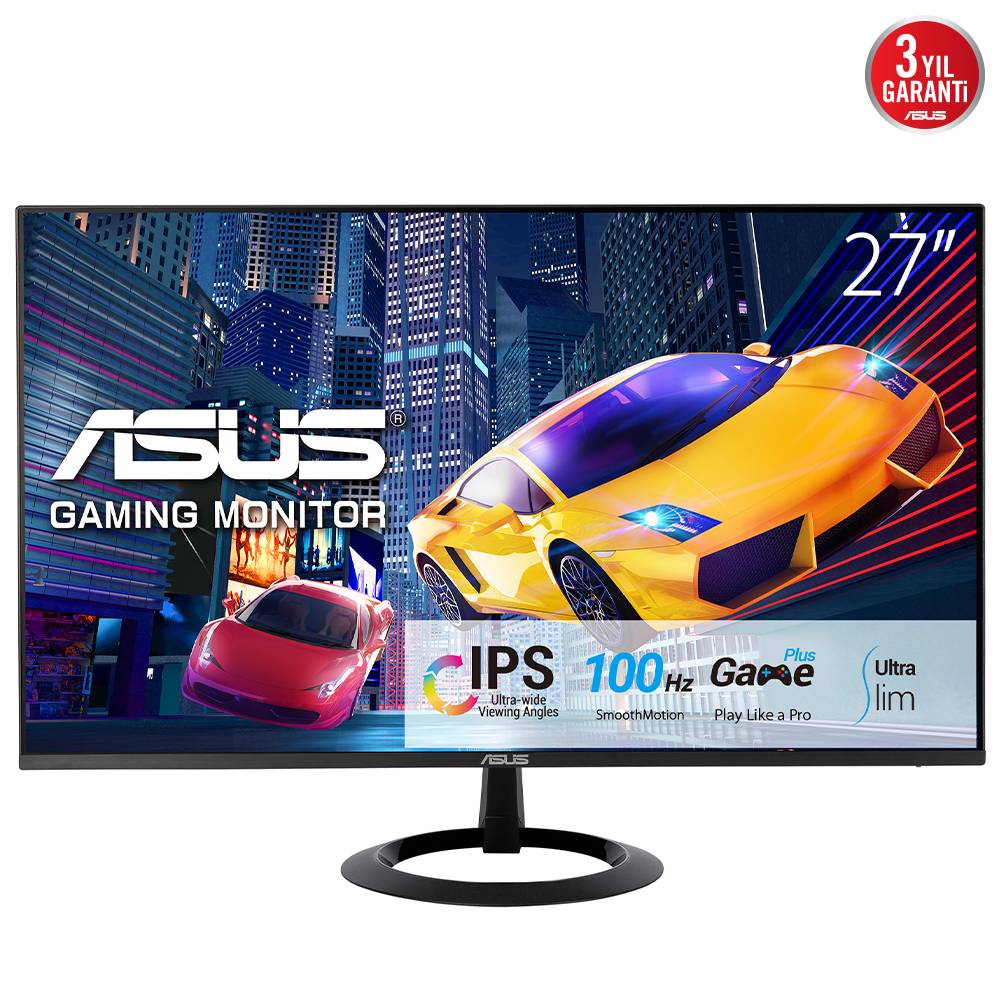 ASUS VZ27EHF computer monitor 68,6 cm (27") 1920 x 1080 Pixels Full HD LCD Zwart
