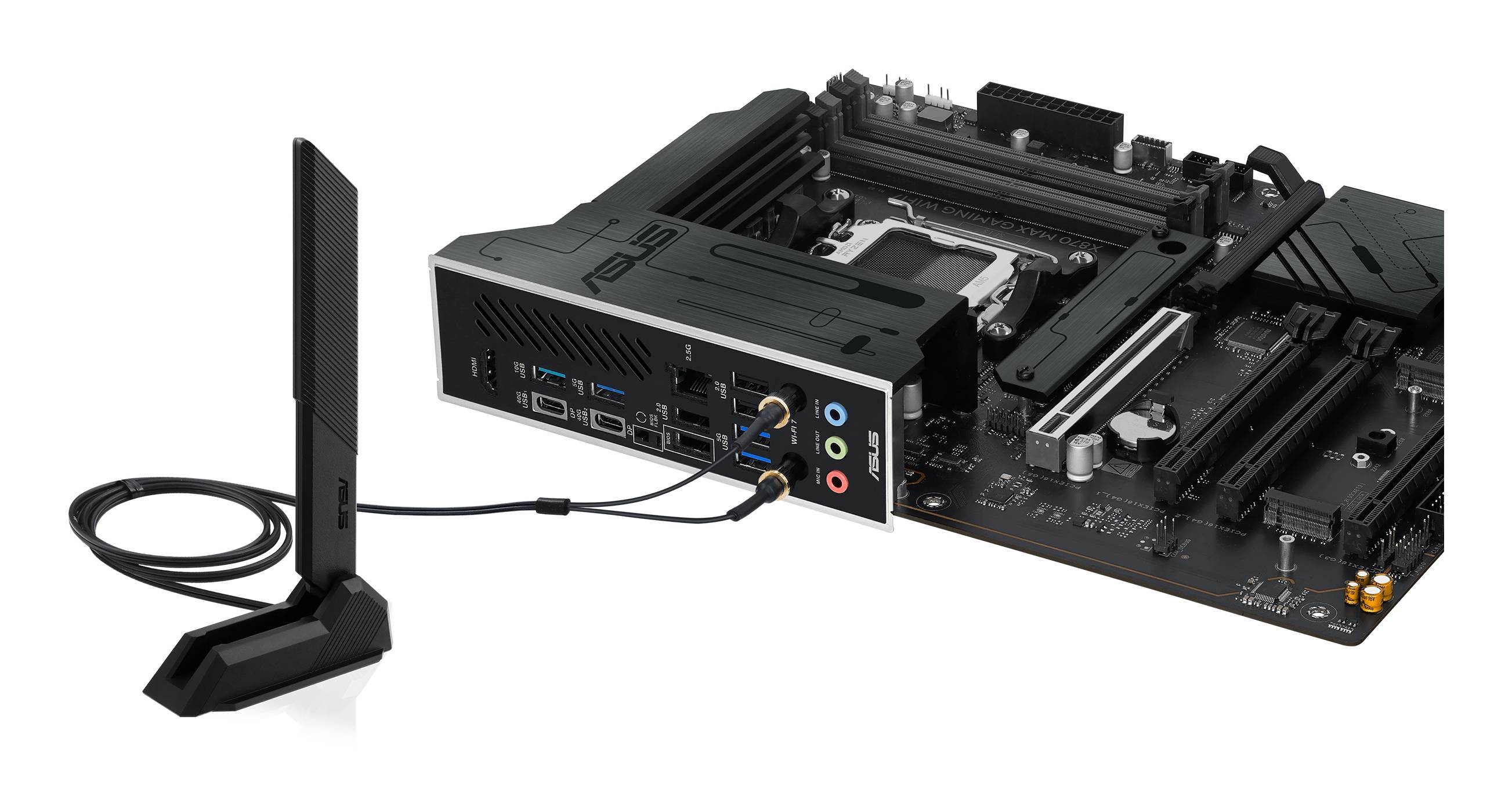 ASUS X870 MAX GAMING WIFI7 AMD X870 Socket AM5 ATX