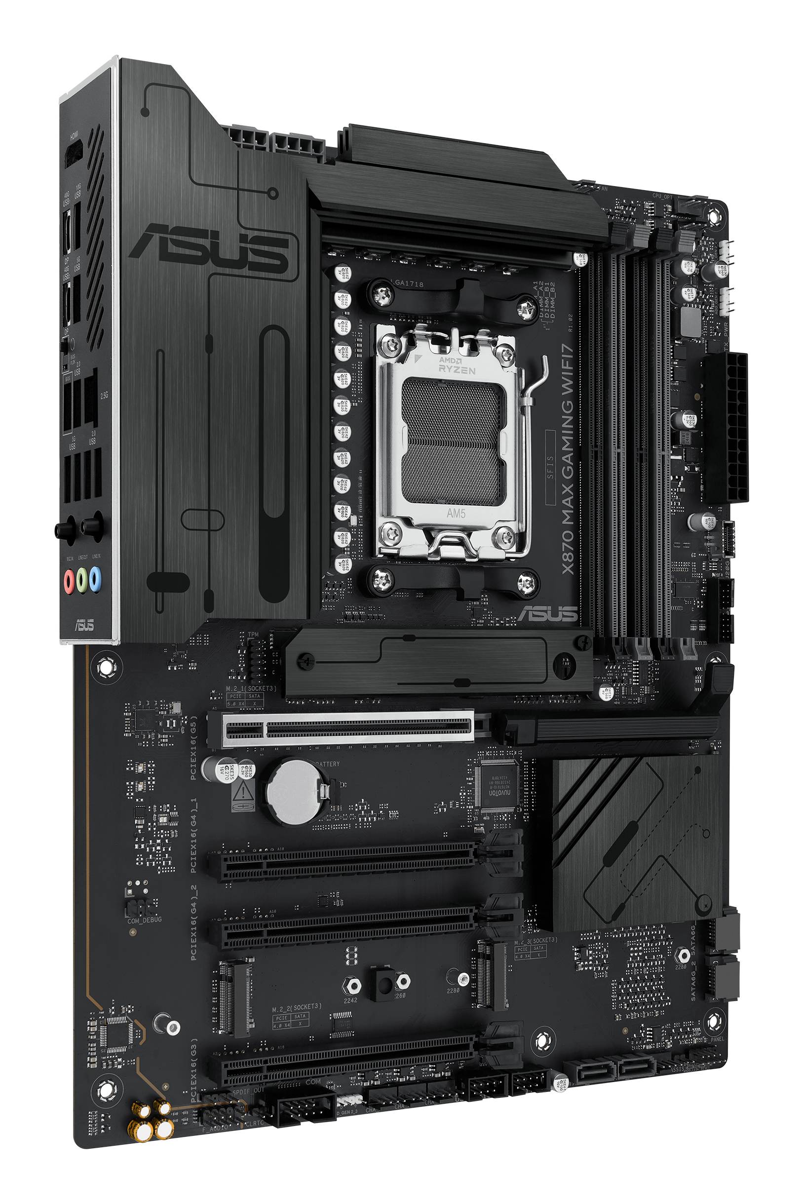 ASUS X870 MAX GAMING WIFI7 AMD X870 Socket AM5 ATX