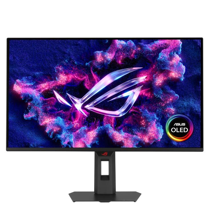 ASUS ROG Strix OLED XG27AQDMES computer monitor 67,3 cm (26.5") 2560 x 1440 Pixels Quad HD QD-OLED Zwart
