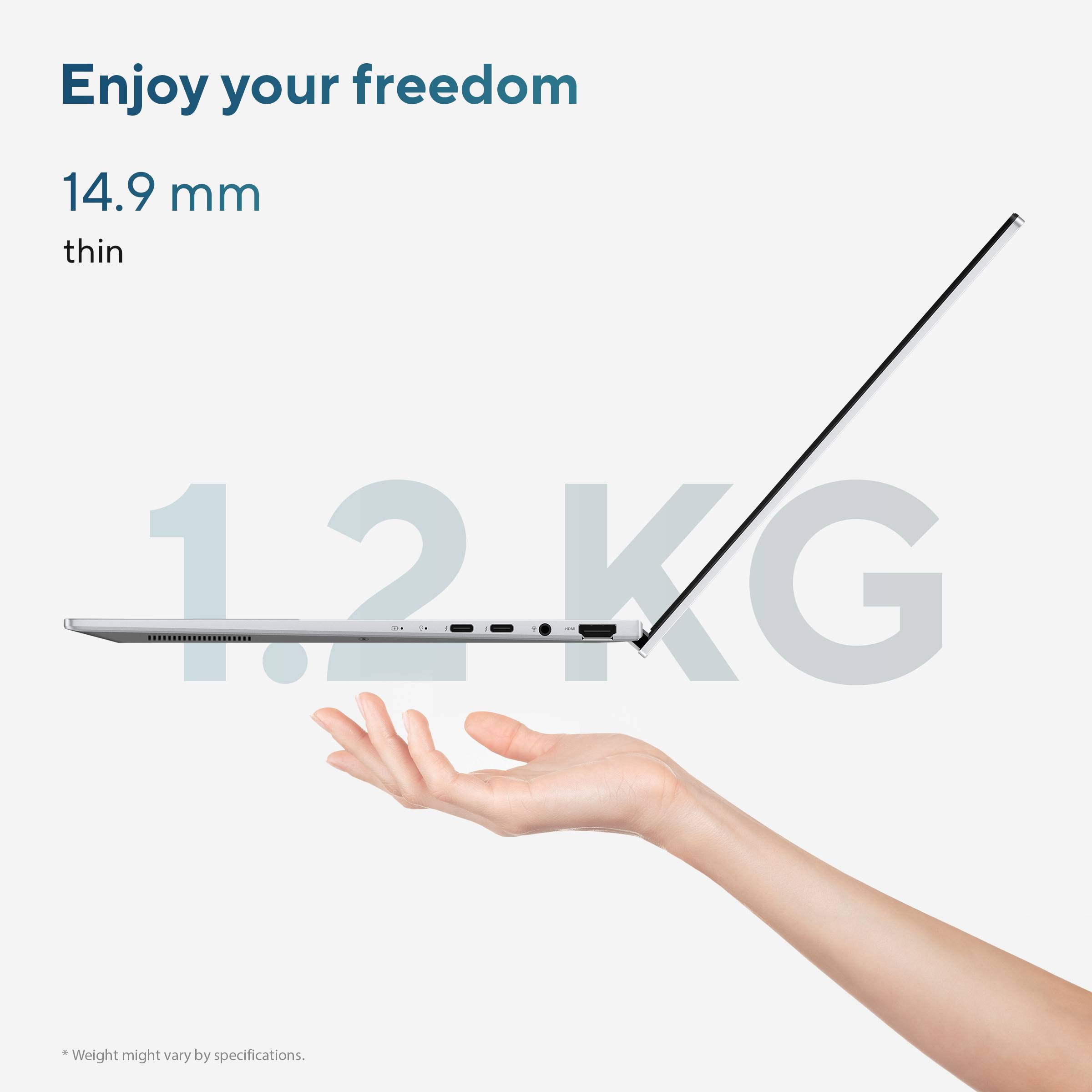 ASUS Zenbook 14 OLED UX3405CA-QD012W Intel Core Ultra 7 255H Laptop 35,6 cm (14") WUXGA 32 GB LPDDR5x-SDRAM 1 TB SSD Wi-Fi 7 (802.11be) Windows 11 Home Nederlands Blauw