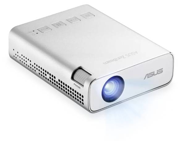 ASUS ZenBeam E1R Projector met normale projectieafstand 200 ANSI lumens LED WVGA (854x480) Zilver