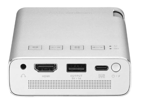 ASUS ZenBeam E1R Projector met normale projectieafstand 200 ANSI lumens LED WVGA (854x480) Zilver