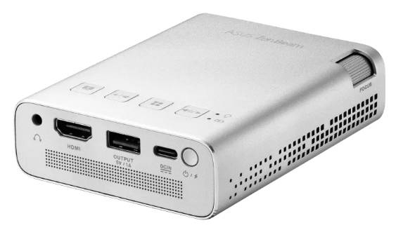 ASUS ZenBeam E1R Projector met normale projectieafstand 200 ANSI lumens LED WVGA (854x480) Zilver