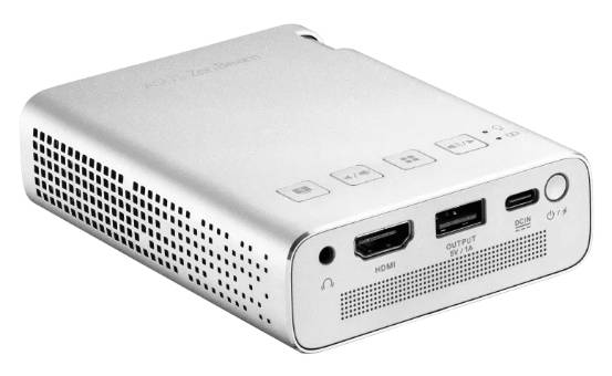 ASUS ZenBeam E1R Projector met normale projectieafstand 200 ANSI lumens LED WVGA (854x480) Zilver