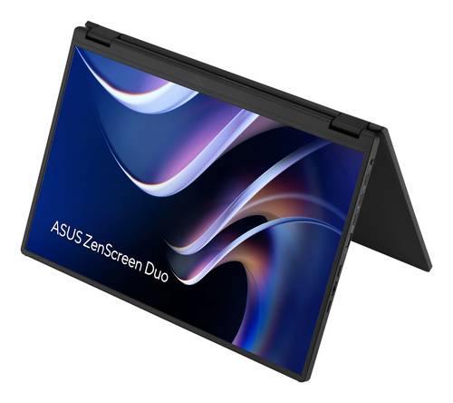 ASUS ZenScreen Duo MB14FCD Draagbare monitor Zwart 35,6 cm (14") LCD 1920 x 1200 Pixels