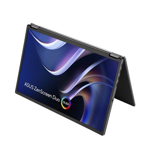 ASUS ZenScreen Duo OLED MQ149CD computer monitor 35,6 cm (14") 1920 x 1200 Pixels WUXGA Zilver