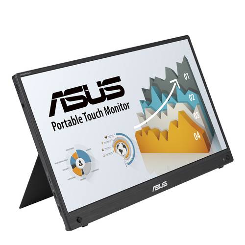 ASUS ZenScreen MB16AHT computer monitor 39,6 cm (15.6") 1920 x 1080 Pixels Full HD Touchscreen Zwart