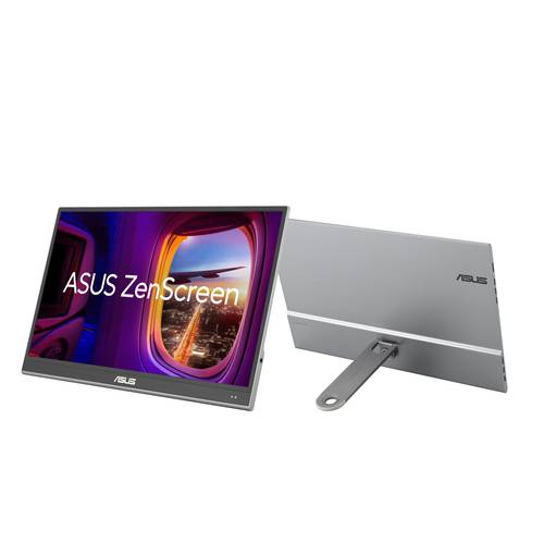 ASUS ZenScreen MQ16AHE computer monitor 39,6 cm (15.6") 1920 x 1080 Pixels Full HD OLED Zilver