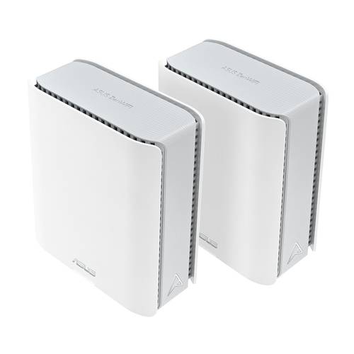 ASUS ZenWiFi BT8 (2-pack) Tri-band (2,4 GHz / 5 GHz / 6 GHz) Wi-Fi 7 (802.11be) Wit 3 Intern