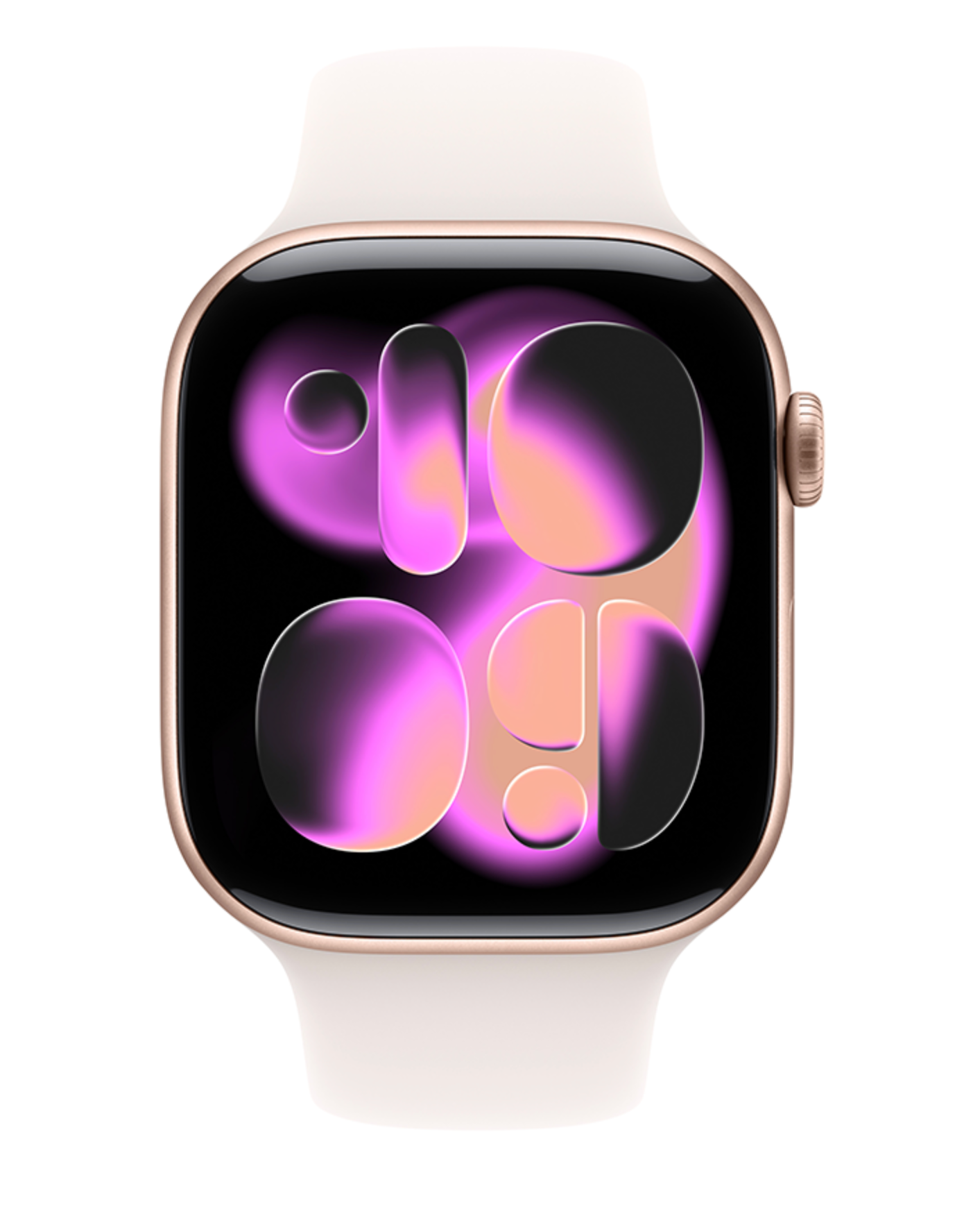 Apple Watch 11 Wifi + 5G - 46mm Rose Gold Aluminium Case with Light Blush Sport Band M/L