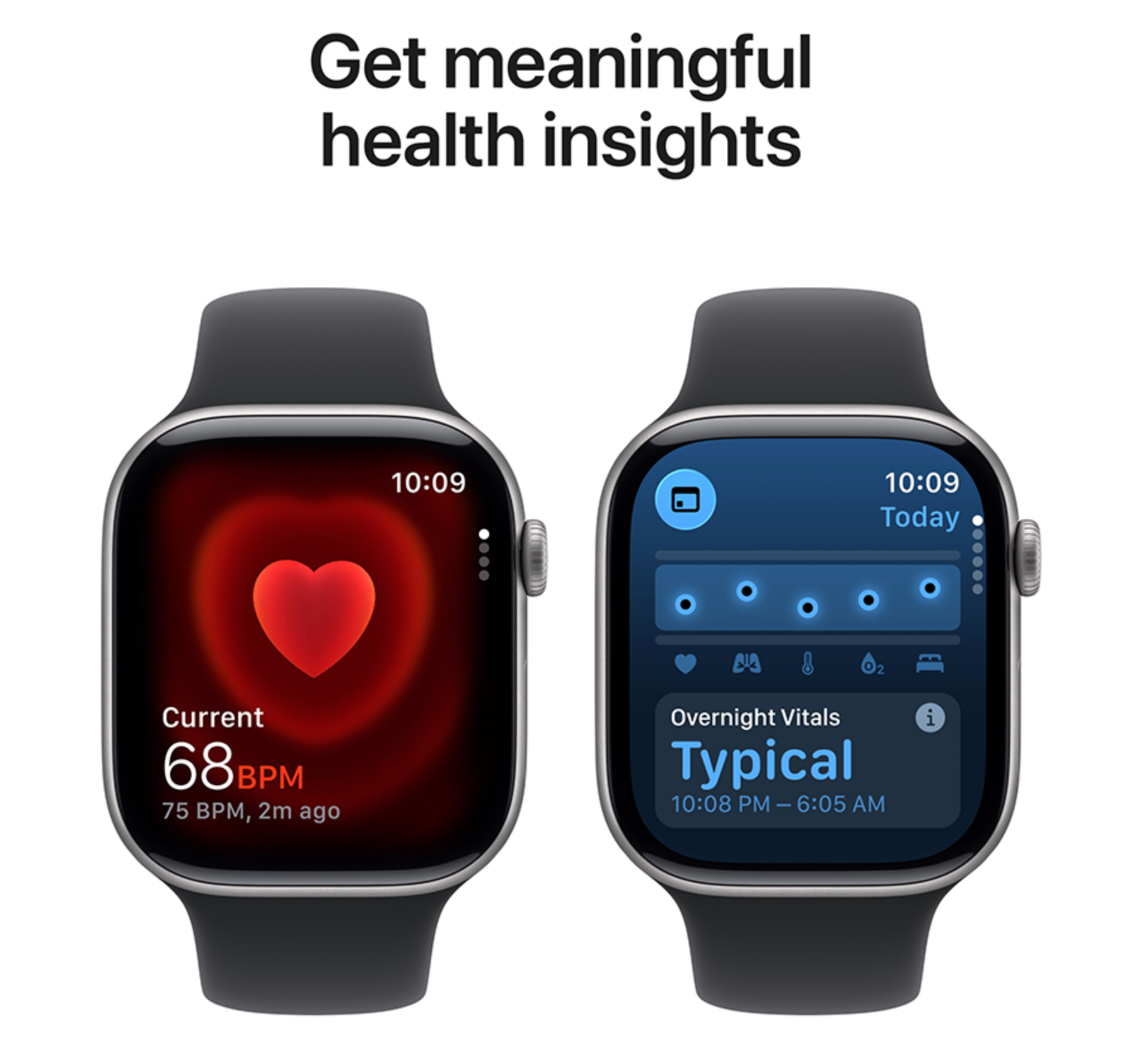 Apple Watch Series 11, 46mm, GPS + Cellular, Aluminium, Sportbandje S/M, Grijs (Zwart)